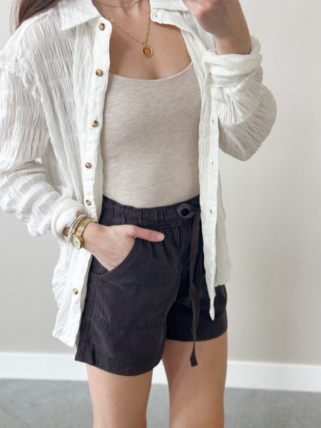 Ruthie Tencel Shorts