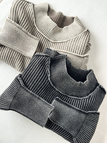 Dedra Acid Wash Sweater