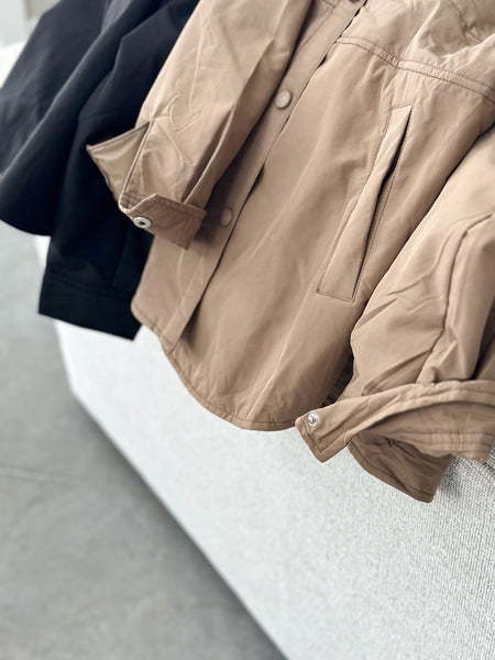 Light Weight Snap Down Shacket