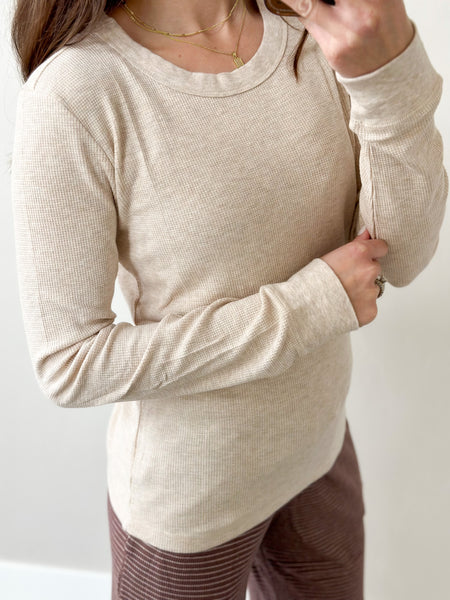 Bruin Waffle Long Sleeve [oatmeal]