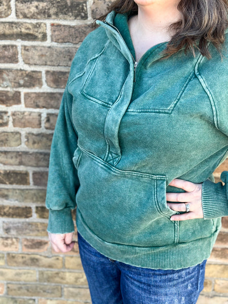 Green Comfort Hoodie