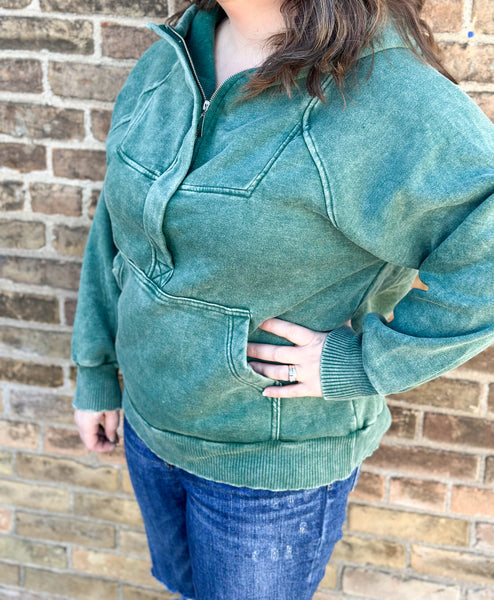 Green Comfort Hoodie