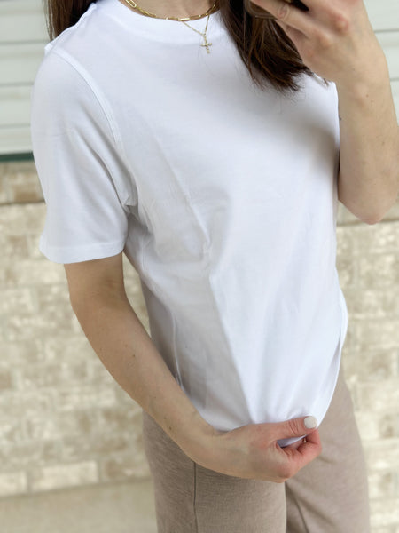 Garnett T-shirt Plain White Tshirt