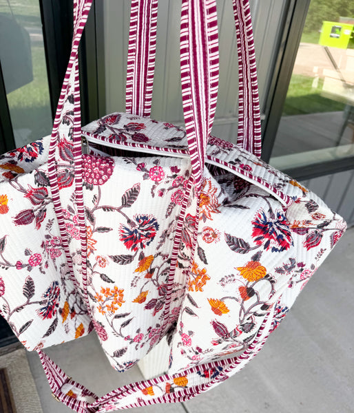 Floral Travel Bag