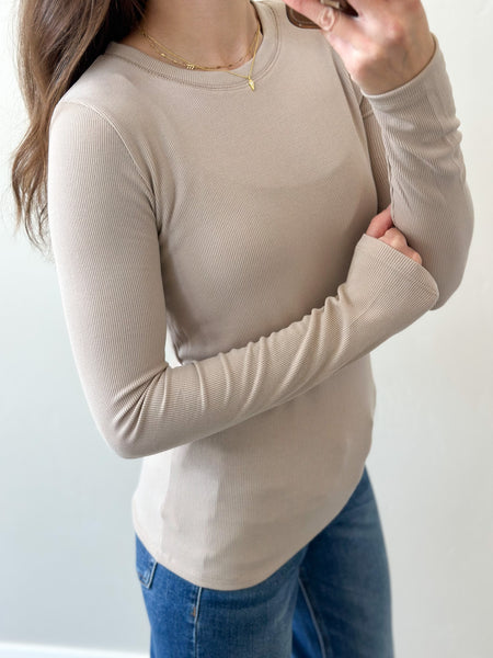 Kip Ribbed Long Sleeve