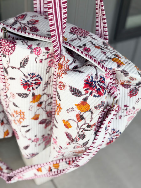 Floral Travel Bag