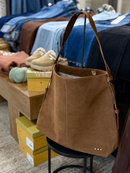 Suede Bucket Bag [3 colors]
