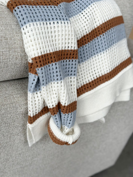 Ray of Blue Crochet Top