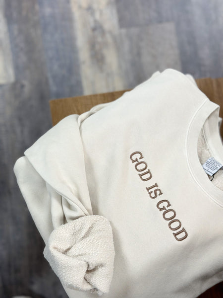 GOD IS GOOD Crew [PRE-ORDER 1-3 weeks]