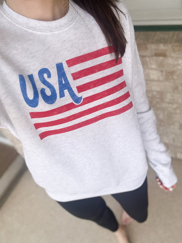 USA Fleece Crew