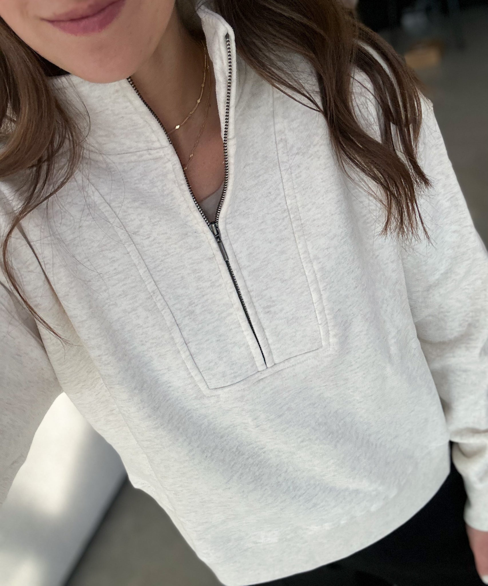 The Classic Oatmeal 1/4 Zip