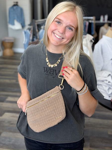 Lucy Suede Belt Bag