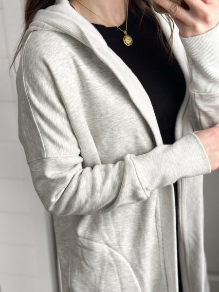 Take the Trail Sweatshirt Cardigan