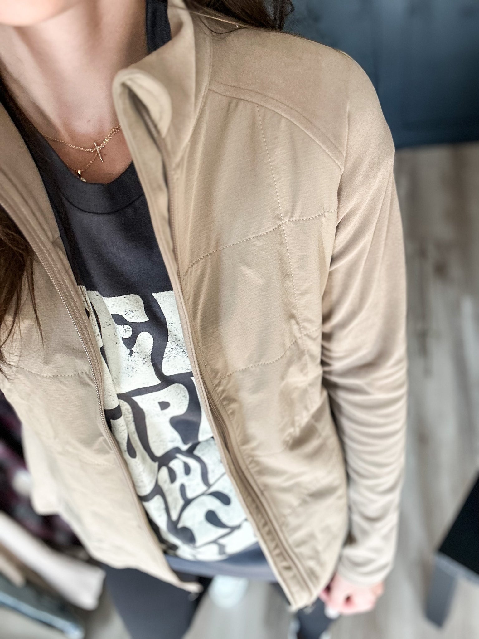 Breeze Full Zip Fleece [Tan]