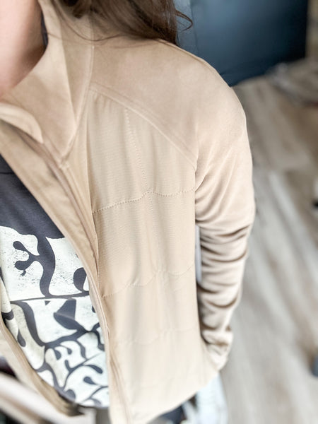 Breeze Full Zip Fleece [Tan]