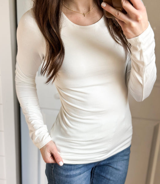 Marissa DOUBLE Lined Long Sleeve [4 colors]