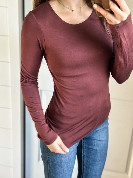 Marissa DOUBLE Lined Long Sleeve [4 colors]