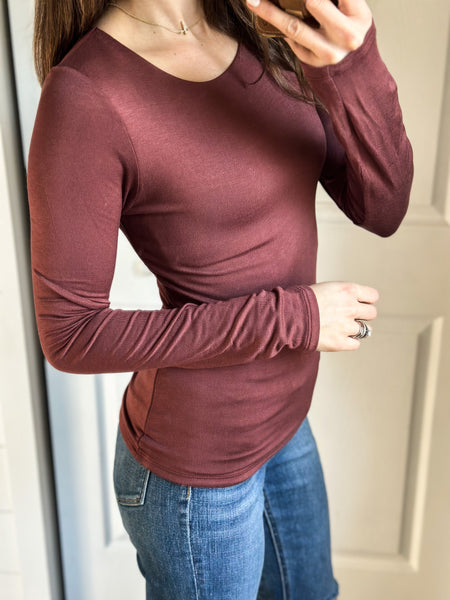 Marissa DOUBLE Lined Long Sleeve [4 colors]