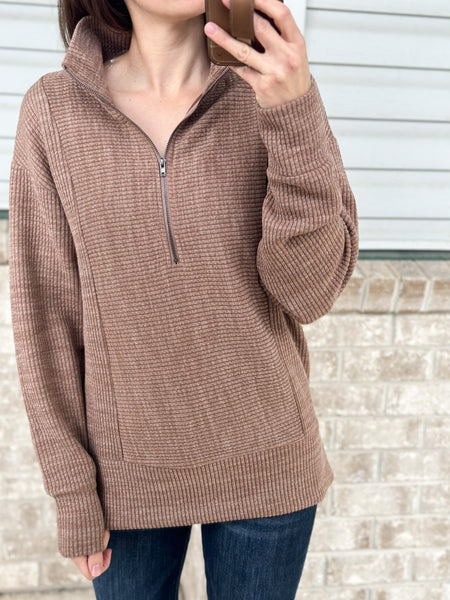 Rusty 1/4 Zip