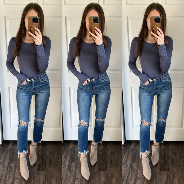 Marissa DOUBLE Lined Long Sleeve [4 colors]