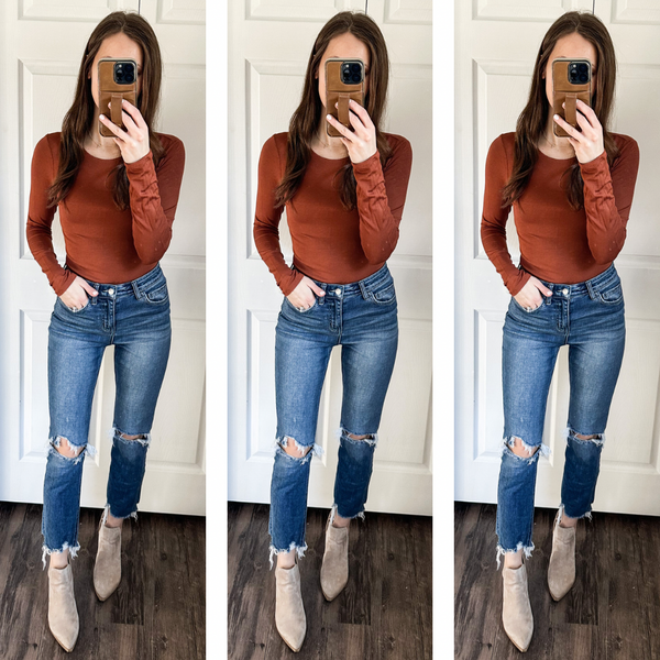 Marissa DOUBLE Lined Long Sleeve [4 colors]