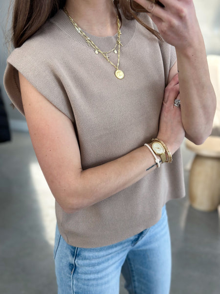 Knit Muscle Tees [multiple colors]