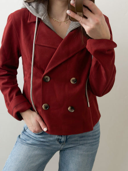 Clause Blazer [with detachable hood]