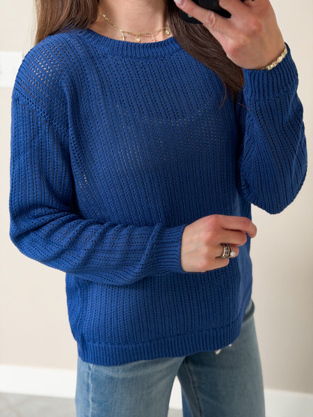 Royal Canyon Blue Crochet