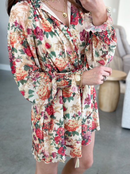 Lucy Floral Romper