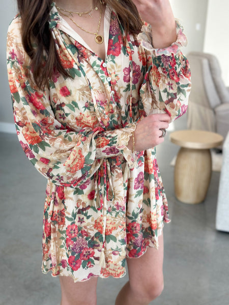 Lucy Floral Romper