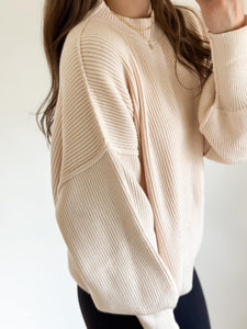 All Day Sweater [Oat]