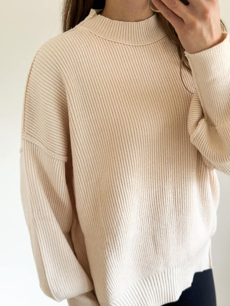 All Day Sweater [Oat]