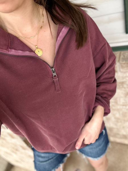 Good Mood 1/4 Zip [4 colors]