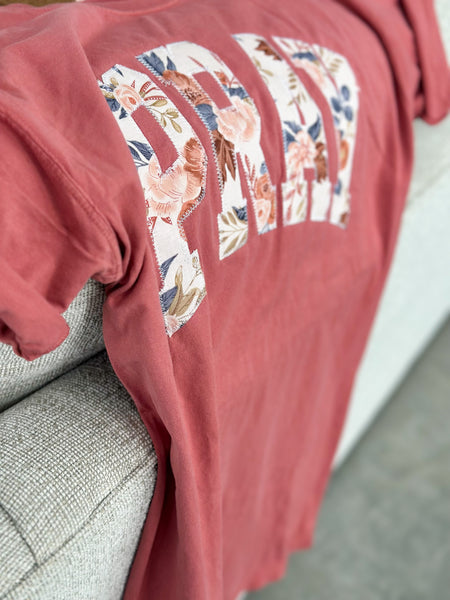 PRAY [floral] embroidered