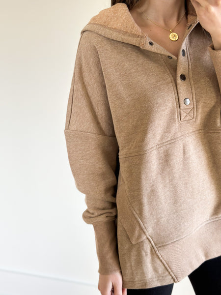 Grab & Go Hoodie [camel]