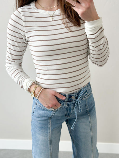 Breya Micro Ribbed Long Sleeve [4 colors]
