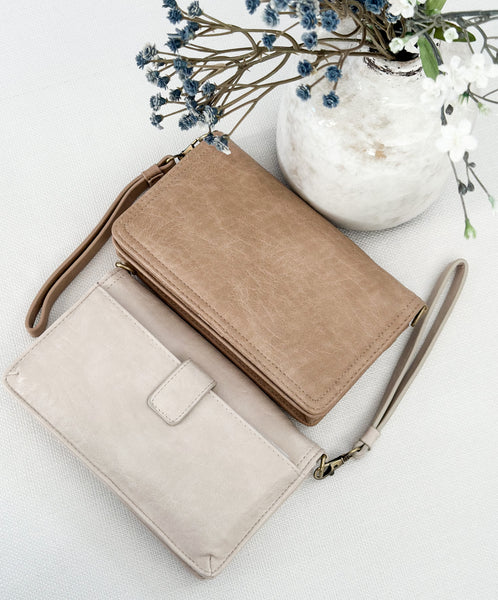 Connor Duo Bag [Apricot, Mocha, Cream] PRE-ORDER 2-3 weeks