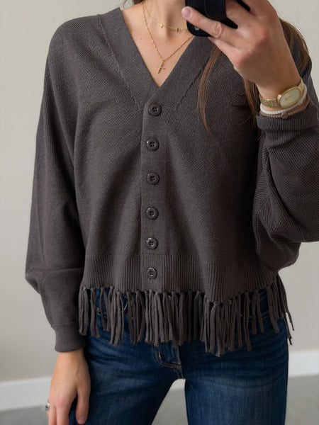 Hixton Fringe Cardigan