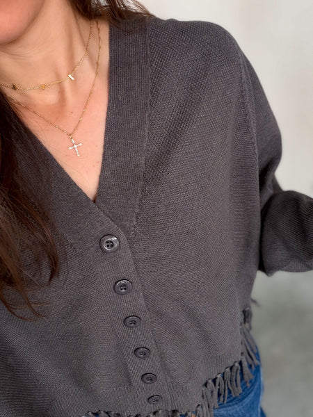 Hixton Fringe Cardigan