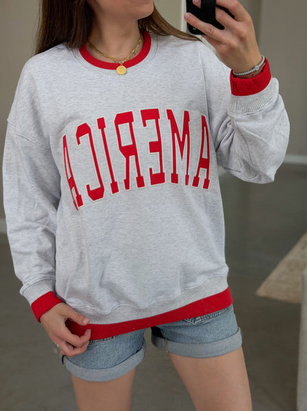 AMERICA Crewneck