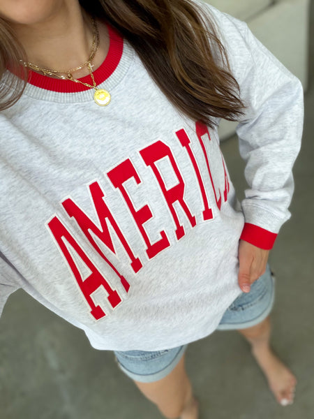 AMERICA Crewneck