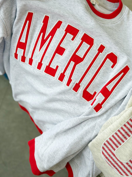 AMERICA Crewneck