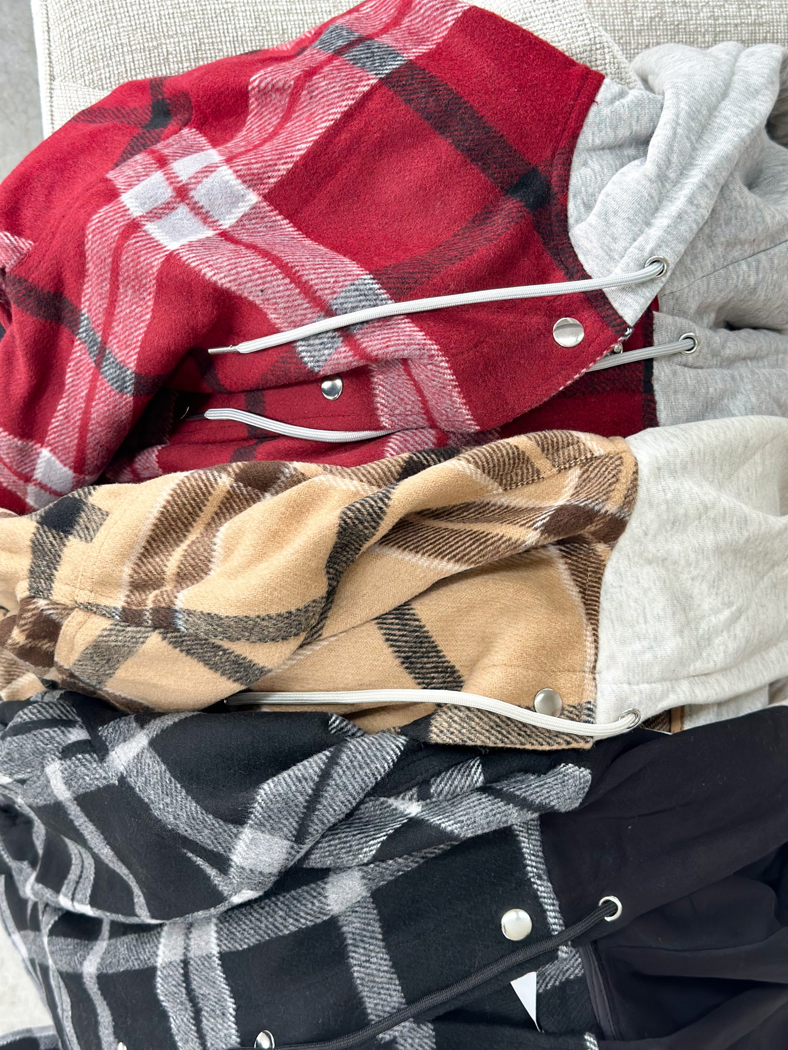 Fall Essential Hooded Shackets [3 colors] *