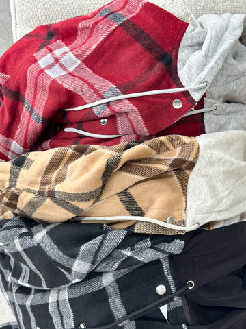 Fall Essential Hooded Shackets [3 colors] *