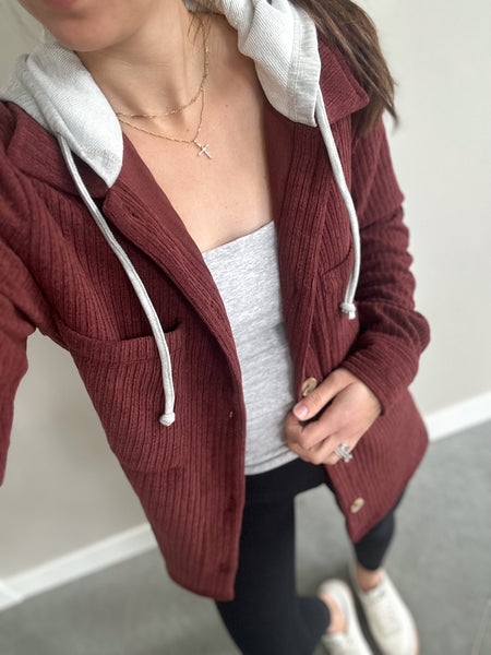 Leo Hooded Soft Texture Shackets [3 colors]