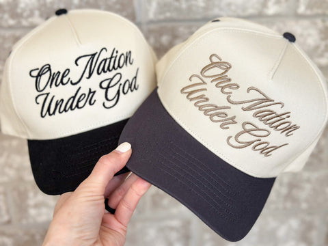One Nation Under God [black & charcoal]