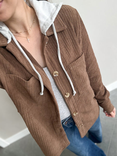 Leo Hooded Soft Texture Shackets [3 colors]