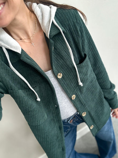 Leo Hooded Soft Texture Shackets [3 colors]