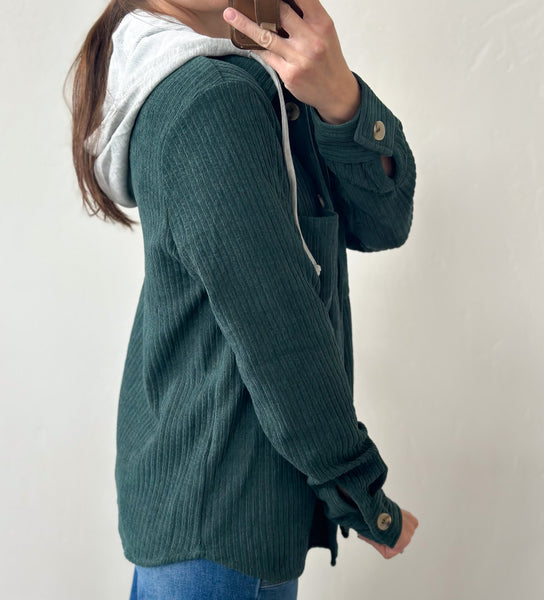Leo Hooded Soft Texture Shackets [3 colors]