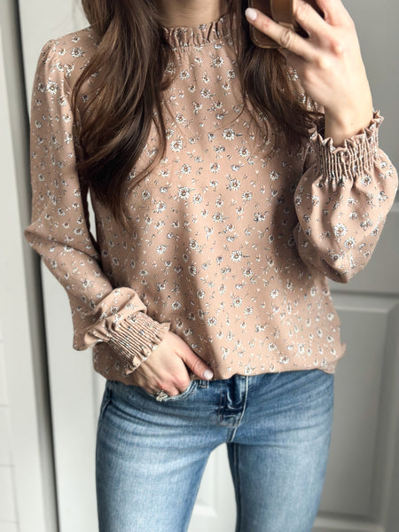 Toasty Floral Blouse